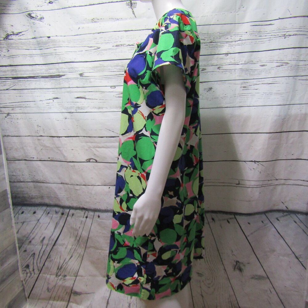 Gap Printed Split Neck Tunic Dress - image 7